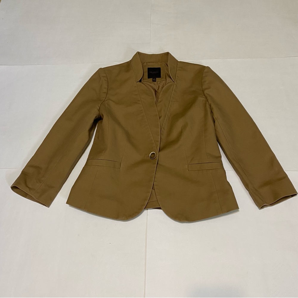 The Limited Classic Brown Blazer
